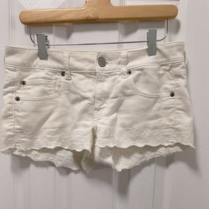 American Eagle Outfitters White Shorts